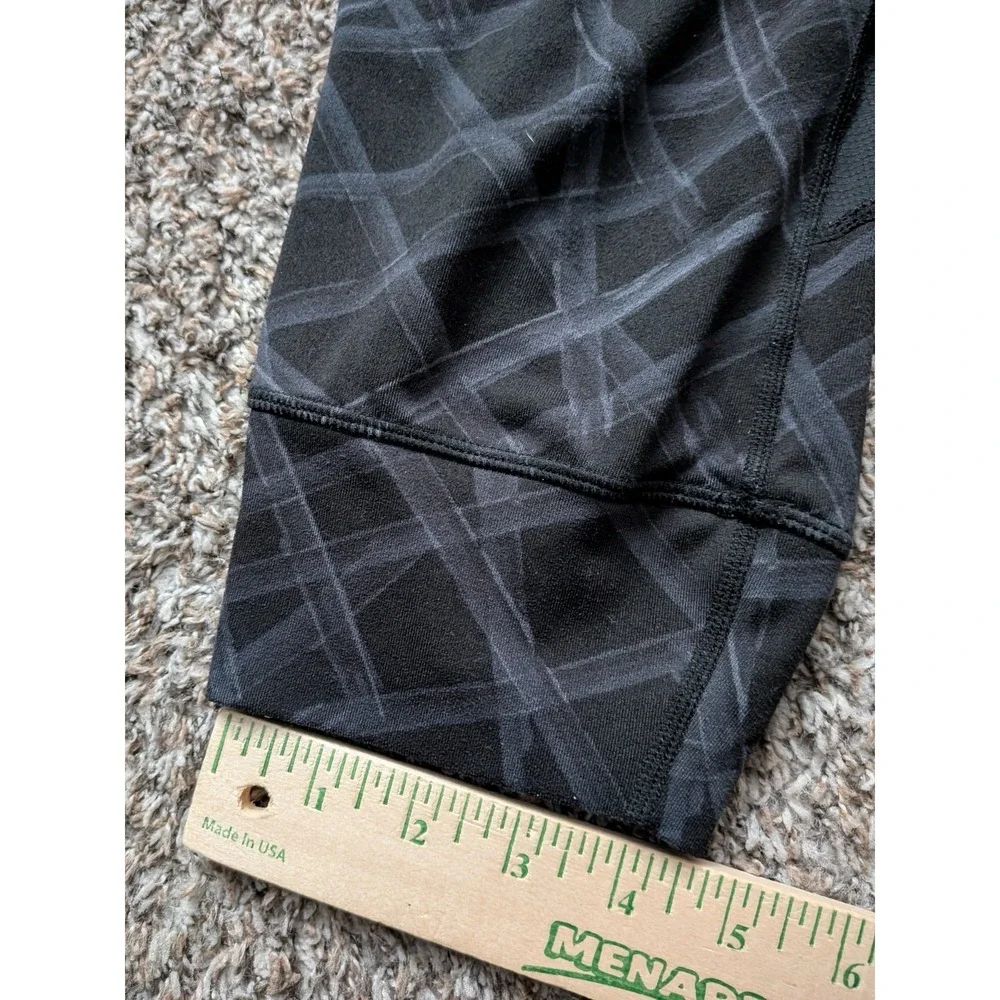 Athleta Splash‎ Relay 929778-01 Black Print Pants Women's Size M